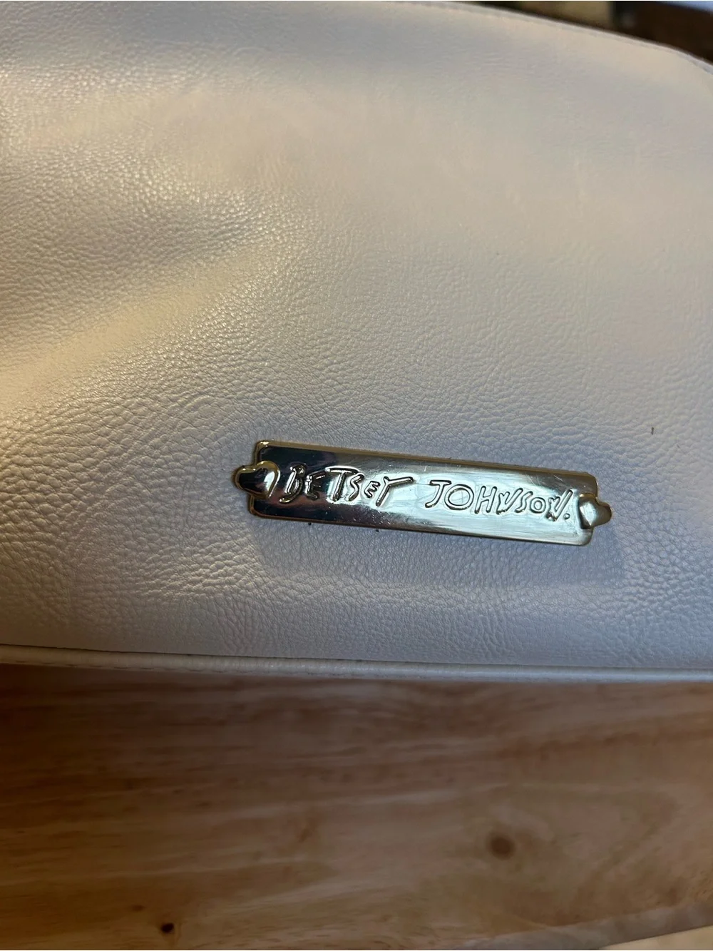 Betsey Johnson Faux Leather Unicorn Makeup Bag Wristlet